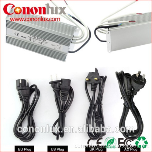 IP67 waterproof power supply input AC 85~265V, LED adaters 150W DC12V for outdoor